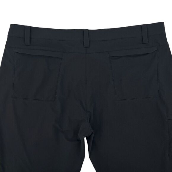 Massif Men's Tactical Stretch Softshell Pants Black 38x31 - Picture 4 of 14